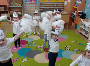 "Dzień Bałwanka" w grupie "Jeżyki"