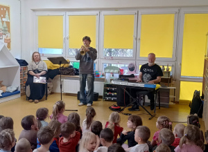 Audycja muzyczna pt: "Zimową porą"