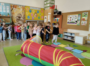 Ćwiczenia w grupie "Jeżyki"