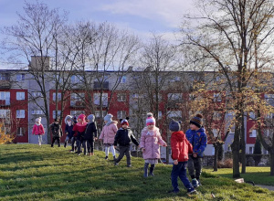 "Biedroneczki" na spacerze