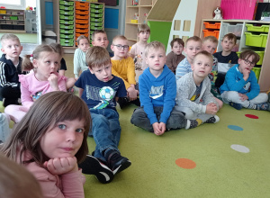 Konkurs ekologiczno - przyrodniczy w grupach "Jeżyki" i "Żabki"