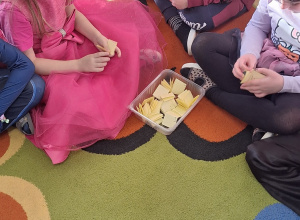 "Andrzejki' w grupie "Biedroneczki"